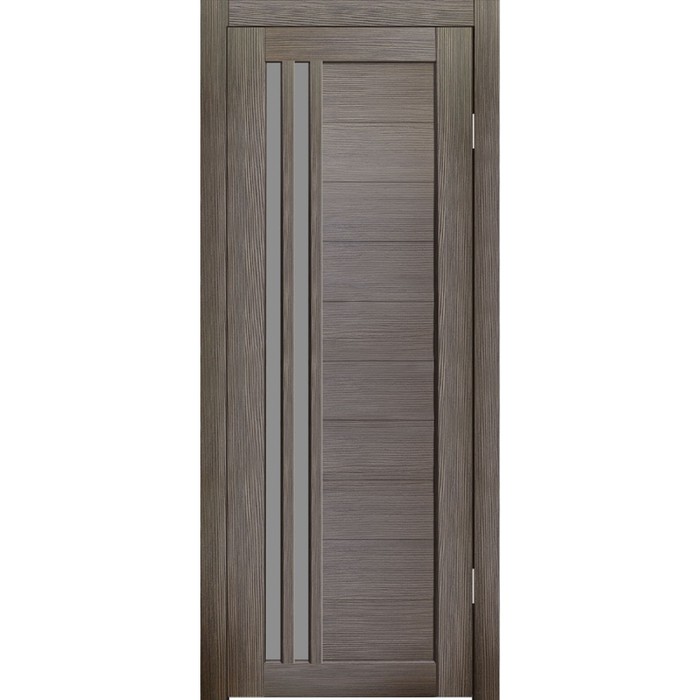 Дверное полотно "Квебек" Какао, серый сатин 2000х700 в компании "Синоптик"