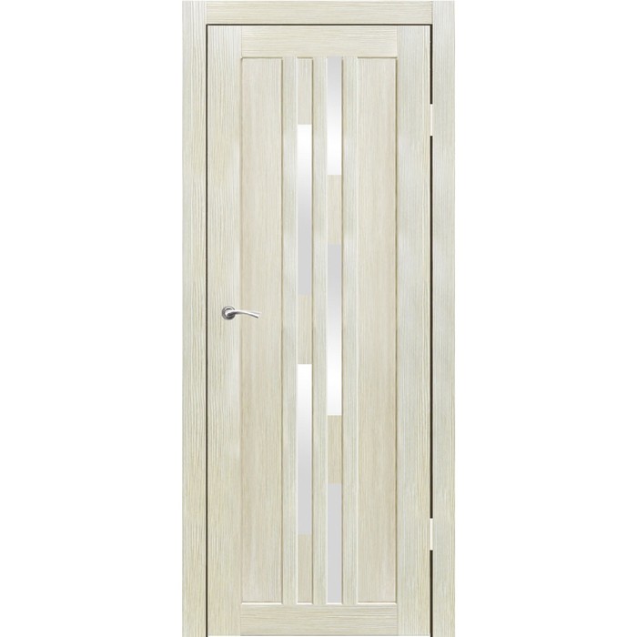 Дверное полотно "Оттава" Капучино, белый лакобель 2000x700 в компании "Синоптик"