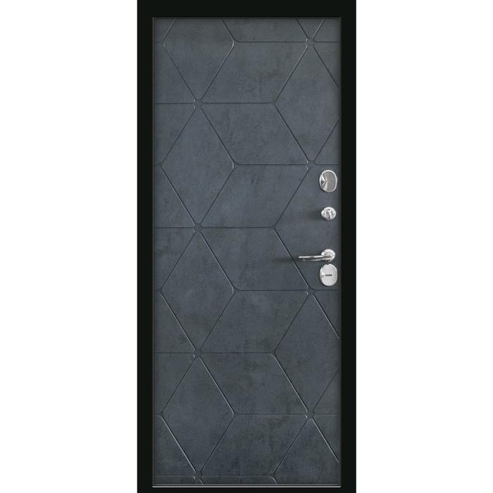Дверь входная «Амакс Термо», 860 × 2050 мм, левая, цвет чёрный шёлк в компании "Синоптик"