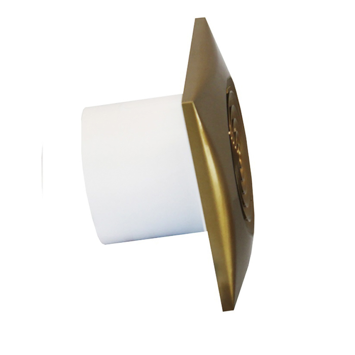 Вентилятор S&P SILENT-100 CZ GOLD, 220-240 В, бесшумный, 50 Гц, золотой в компании "Синоптик"