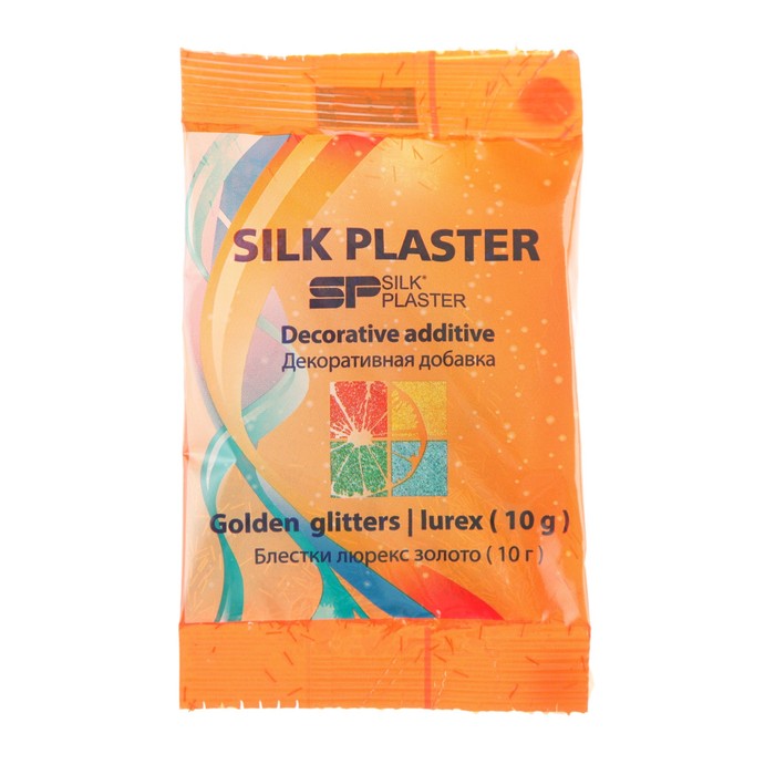 Блестки Silk Plaster, люрекс, золотые в компании "Синоптик"